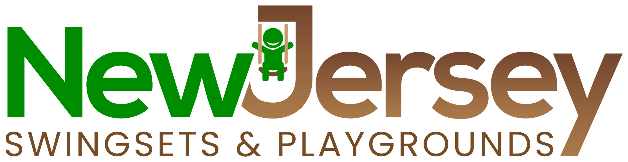 NJ Swingsets and Playgrounds logo - transparent background