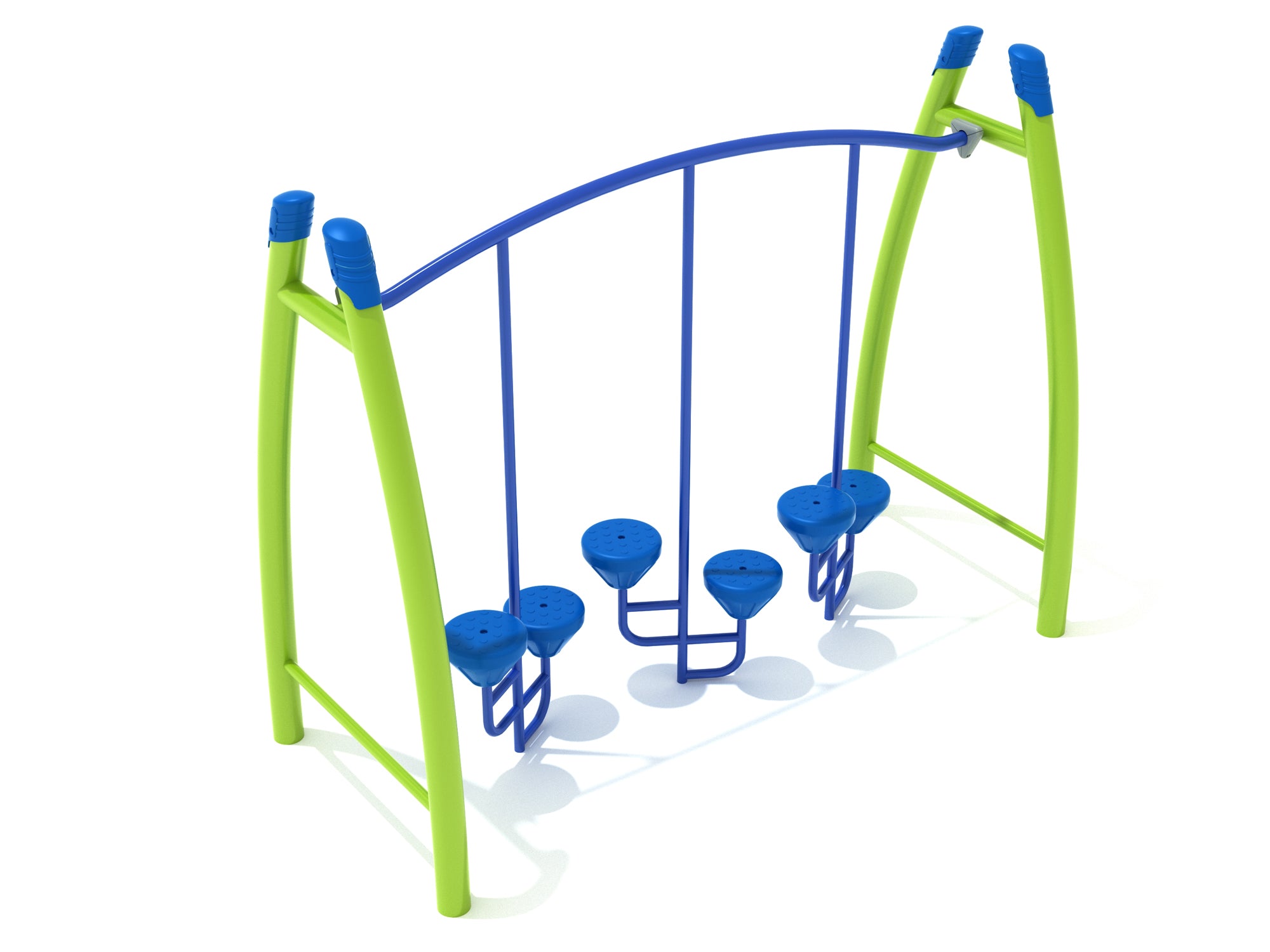 Playground-Equipment-Commercial-Curved-Post-Pebble-Bridge