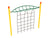 Playground-Equipment-Commercial-Single-Post-Overhead-Inverted-Horizon-Climber-With-Rope
