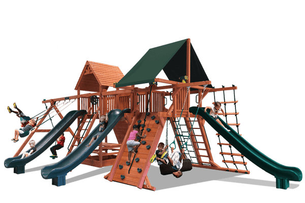 Playground One Supreme Dual Triple Shot - NJ Swingsets