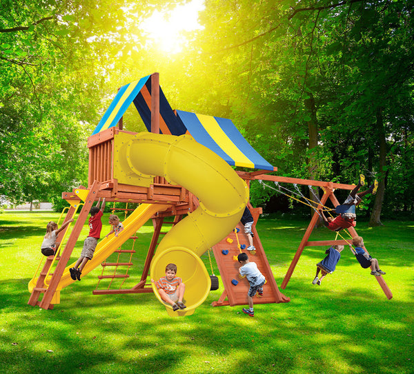 Playground One Supreme Playcenter Combo 5 - NJ Swingsets & Playgrounds