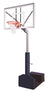 First Team Rampage Nitro Adjustable Portable Basketball Hoop 60 inch Tempered Glass