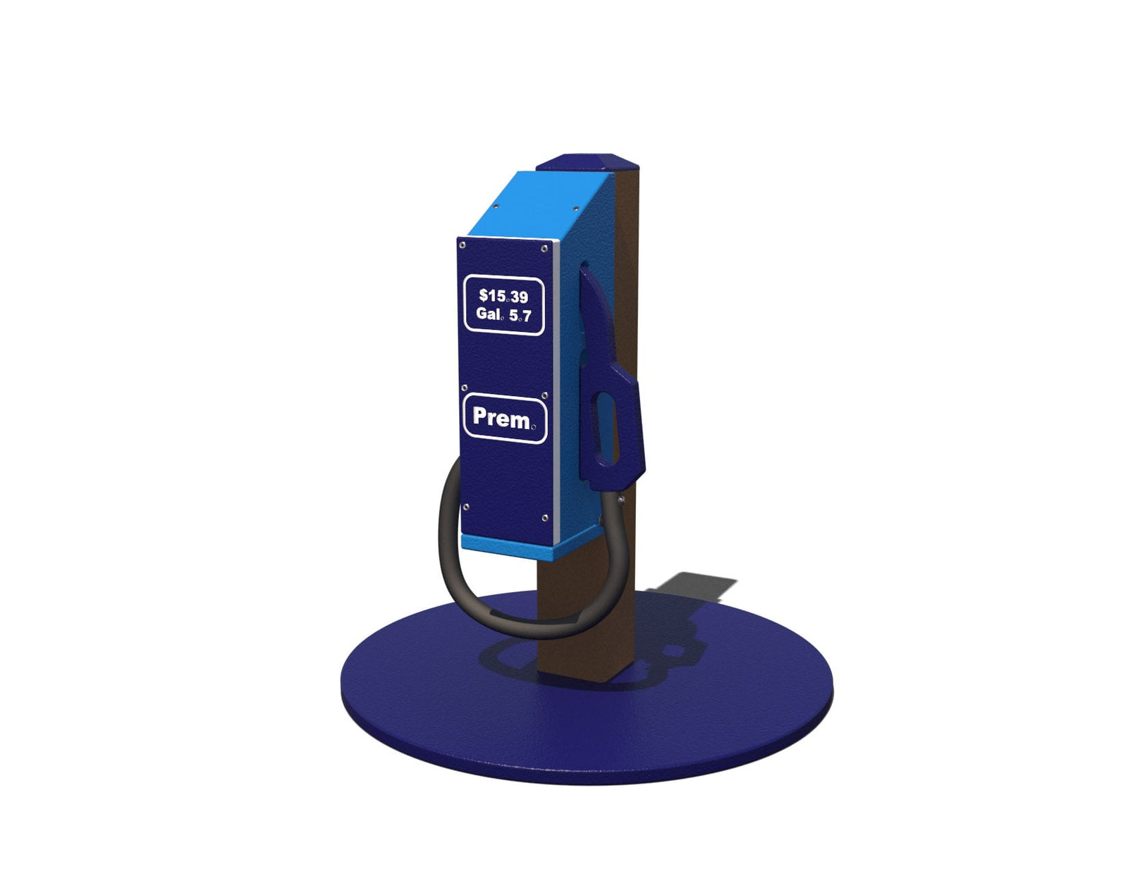 Freestanding Gas Pump