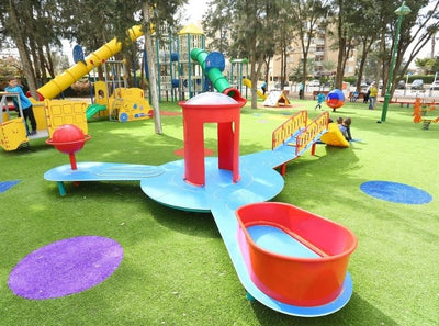 Psagot Playgrounds Mount Elbert - wide angle perspective