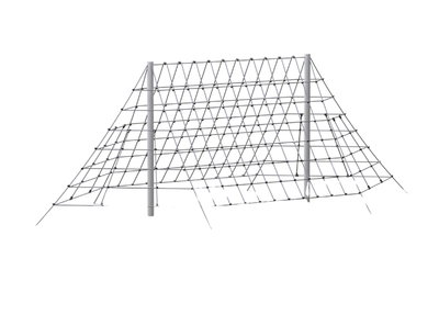 Psagot Playgrounds Earth - alternate angle showing rope net pattern
