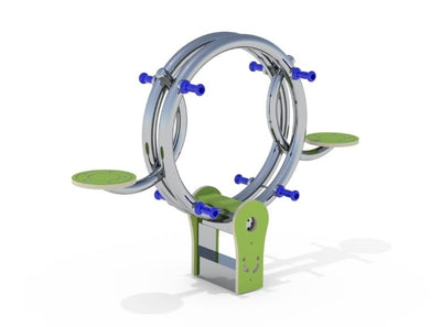 Psagot Playgrounds CoconutA - side view of seesaw mechanism