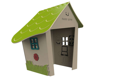 Psagot Playgrounds Magical Cabin - close-up of play features