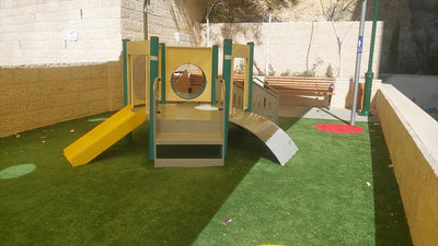 Psagot Playgrounds TampaB Commercial Playground - detail of play elements