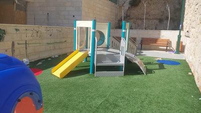 Psagot Playgrounds TampaB Commercial Playground - side view