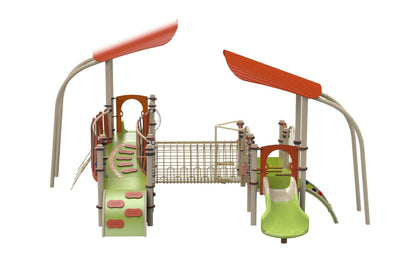 Psagot Playgrounds Salt Lake City Commercial Playground - HDPE toddler play system with open modern design