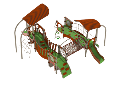 Psagot Playgrounds Salt Lake City Commercial Playground - close-up