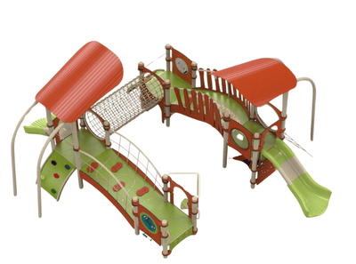 Psagot Playgrounds Salt Lake City Commercial Playground - front view