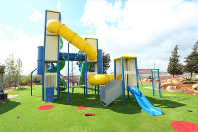 Psagot Playgrounds Madison Commercial Playground - alternate angle