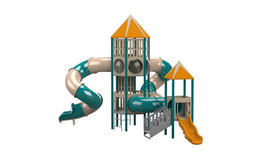 Psagot Playgrounds Santa Fe Commercial Playground - alternate angle