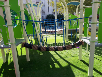 Psagot Playgrounds Jefferson City Commercial Playground - Detail view of play elements