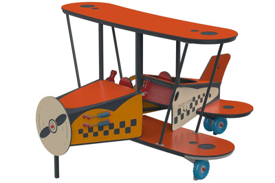 Psagot Playgrounds Biplane - close-up of pilot seats