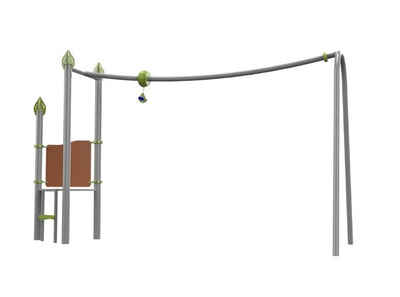 Psagot Playgrounds Henderson - steel cable ride and seat mechanism