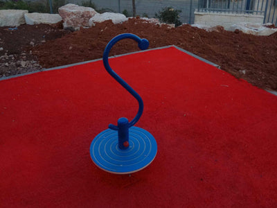 Psagot Playgrounds S-Spinner - S-shaped individual spinner for toddlers ages 2-5