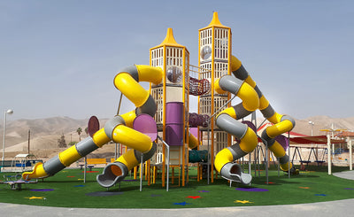 Psagot Playgrounds Springfield Commercial Playground - alternate angle