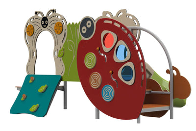 Psagot Playgrounds Grand Teton - close-up of nature-themed design