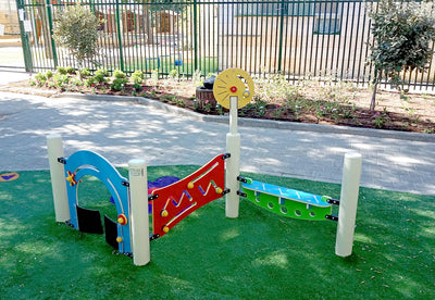 Psagot Playgrounds Lil Track - HDPE sensory obstacle course for ages 6-23 months