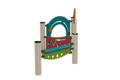 Psagot Playgrounds Lil Track - stepping platform for rest and climbing