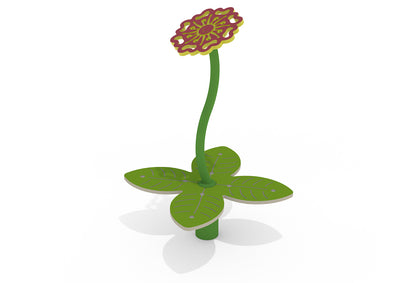 Psagot Playgrounds Stability SunflowerB - HDPE flower design detail