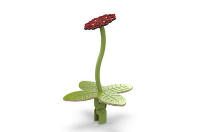 Psagot Playgrounds Stability SunflowerB - children playing on flower platform