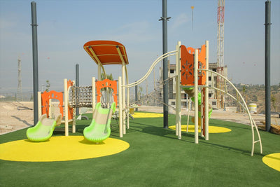 Psagot Playgrounds Wichita - sliding elements and descent routes
