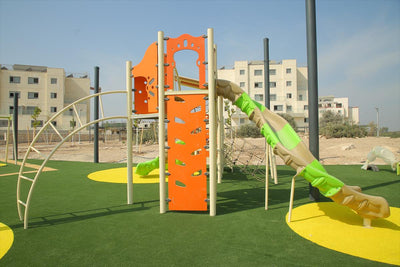 Psagot Playgrounds Wichita - full structure overview