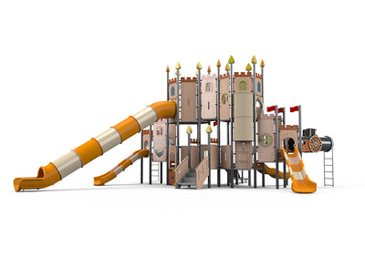 Psagot Playgrounds Richmond Commercial Playground - Alternate angle of play structure