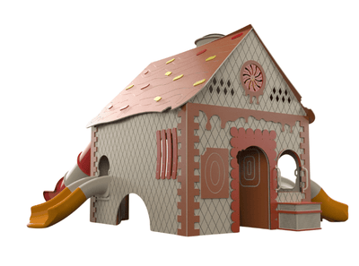 Psagot Playgrounds Hansel and Gretel - second floor barrel slide