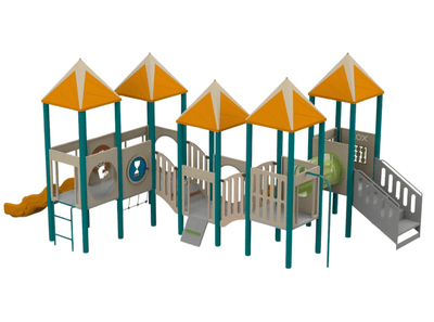 Psagot Playgrounds Charleston Commercial Playground - alternate angle