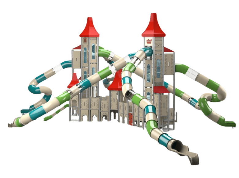 Psagot Playgrounds Tallahassee Commercial Playground - Detail view of play elements