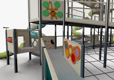 Psagot Playgrounds Grand Prairie Inclusive - multi-tower view
