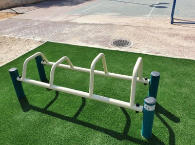 Psagot Playgrounds Fitness' BarsBB-1 - installation context in fitness area