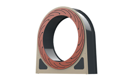 Psagot Playgrounds Hamster Wheel - 360-degree drum rotation mechanism