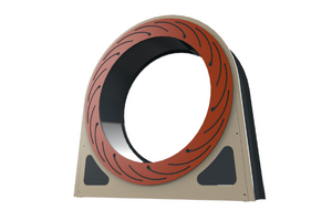 Psagot Playgrounds Hamster Wheel - interior drum view showing play area