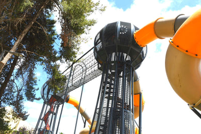 Psagot Playgrounds Double Bubble B - view of bubble pod structures