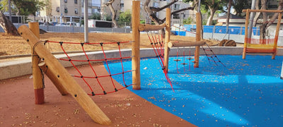 Psagot Playgrounds Karma - full course layout in playground setting