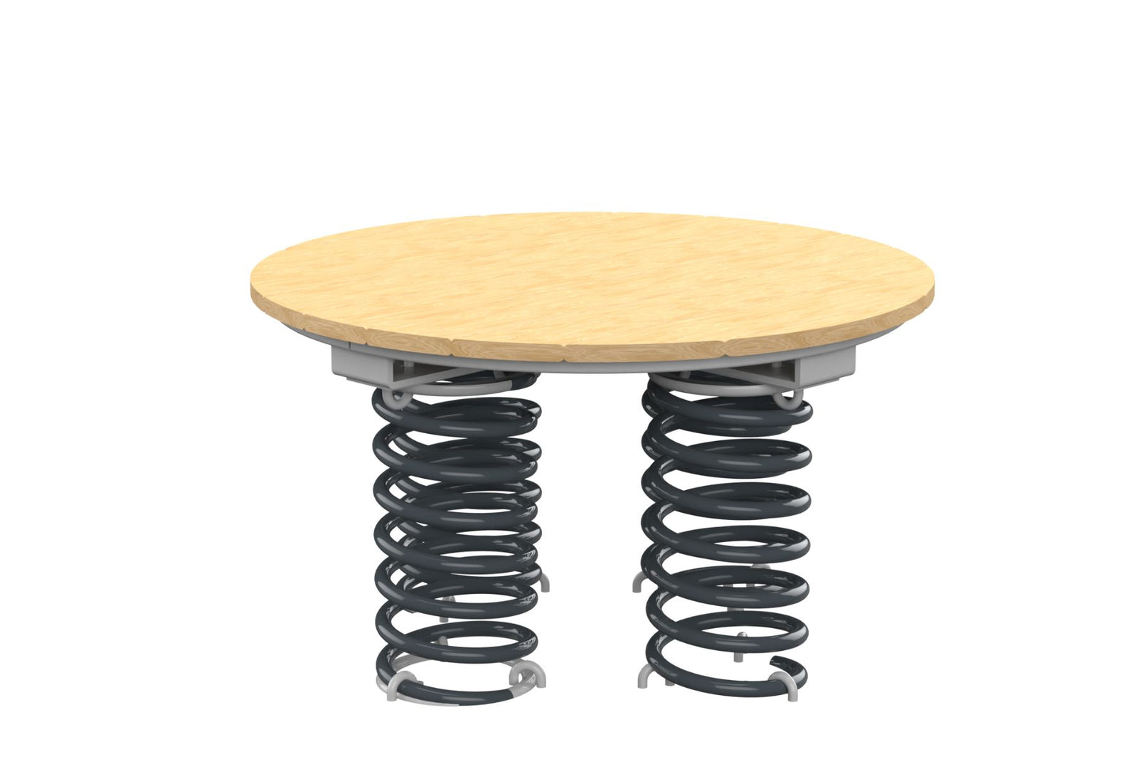 Psagot Playgrounds Mushroom Spring Robinia - Robinia wood mushroom on springs for ages 2-5