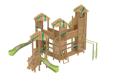 Psagot Playgrounds Cortado - slides at different heights