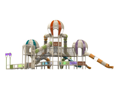 Psagot Playgrounds Balloons 31 - detail of balloon domes and slides