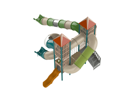 Psagot Playgrounds Oklahoma CityB Commercial Playground - alternate angle