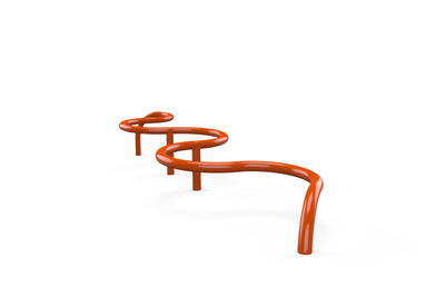 Psagot Playgrounds Ninja Snake Path - stepping surface pattern and path detail