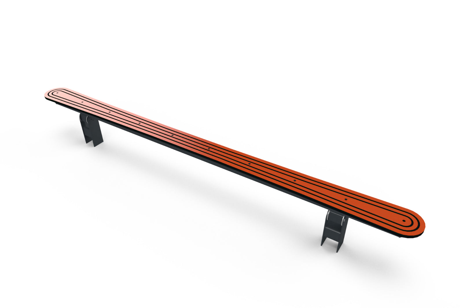 Psagot Playgrounds Ninja Balance Beam - sporty balance beam with anti-slip HDPE surface