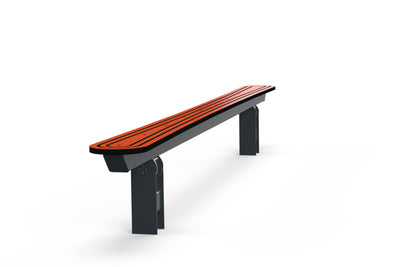 Psagot Playgrounds Ninja Balance Beam - HDPE anti-slip groove surface closeup