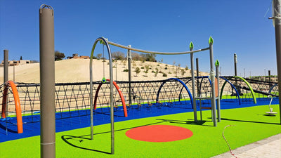 Psagot Playgrounds The Yukon B - alternate angle of maze structure