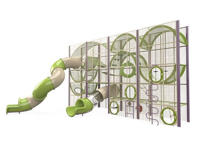 Psagot Playgrounds The Amazon - agility challenge stations detail