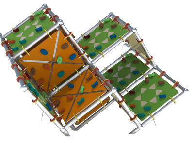 Psagot Playgrounds Climbing Cubes - additional perspective